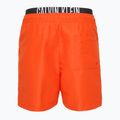 Șorturi de înot pentru bărbați Calvin Klein KM0KM01093 Intense Power Medium Double WB flaming chili 2
