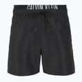 Șorturi de înot pentru bărbați Calvin Klein KM0KM01093 Intense Power Medium Double WB pvh black