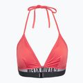 Calvin Klein costum de baie top KW0KW02750 Intense Power Rib Triangle-RP coral orbitor 2