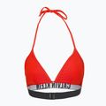 Partea de sus a costumului de baie Calvin Klein KW0KW02854 Intense Power Triangle-RP flaming chili 2