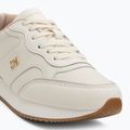 Încălțăminte pentru femei Tommy Hilfiger Leather Runner ivory petal/newsprin 7