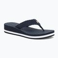 Papuci pentru femei Tommy Hilfiger Crochet Mid Beach Sandal space blue