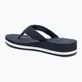 Papuci pentru femei Tommy Hilfiger Crochet Mid Beach Sandal space blue 3