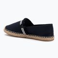 Espadrile pentru femei Tommy Hilfiger Fringe Canvas Closed space blue 3