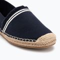 Espadrile pentru femei Tommy Hilfiger Fringe Canvas Closed space blue 7
