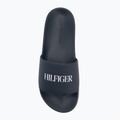 Papuci pentru bărbați Tommy Hilfiger Print Tumble Pool desert sky 5