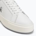 Încălțăminte pentru femei Calvin Klein YW0YW01945 Basket Cups Laceup Leather bright white/black 7