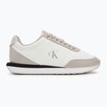 Încălțăminte pentru femei Calvin Klein YW0YW01942 Retro Runner Lace Up Leather MG bright white/chateau 2