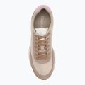 Încălțăminte pentru femei Calvin Klein YW0YW01990 Retro Runner Lace Up Nylon MG chateu/taupe/fragrant lilac 5
