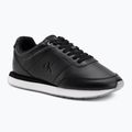 Încălțăminte pentru femei Calvin Klein YW0YW01942 Retro Runner Lace Up Leather MG black/formal gray