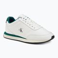 Încălțăminte pentru bărbați Calvin Klein YM0YM01355 Retro Runner Essential Leather bright white/galapagos