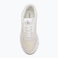 Încălțăminte pentru bărbați Calvin Klein YM0YM01289 Hike Runner HF Leather Mix bright white/creamy white/eggshell 5