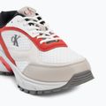 Încălțăminte pentru bărbați Calvin Klein YM0YM01379 Hike Runner Mesh MIX bright white/grey/flame scarlet 7