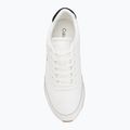 Încălțăminte pentru bărbați Calvin Klein YM0YM01381 Retro Runner Leather Tape bright white/black/gum 5