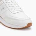 Încălțăminte pentru bărbați Calvin Klein YM0YM01381 Retro Runner Leather Tape bright white/black/gum 7