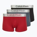 Boxeri Calvin Klein LV00NB4269 Trunk 3 perechi black/adrenaline rush/white/black