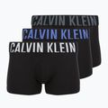 Boxeri Calvin Klein 000NB3608A Trunk 3 perechi black bodies/turbulence/white/iridescent