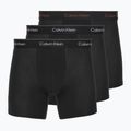 Boxeri Calvin Klein LV00NB4394 Brief 3 perechi black/chalk logo/black/currie