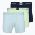 Boxeri Calvin Klein LV00NB4477 Brief 3 perechi patina green/shoreline/iridescent blue