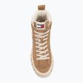 Încălțăminte pentru femei  Tommy Jeans Vulc Flatform Suede Wl bronze twist 5