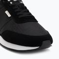 Încălțăminte pentru bărbați Calvin Klein HM0HM02140 Retro Runner Ripstop Aop black/bright white 7
