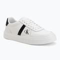 Încălțăminte pentru bărbați Calvin Klein HM0HM02237 Classic Cups Lace Leather EMB Tongue bright white/black