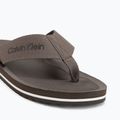 Șlapi pentru bărbați Calvin Klein HM0HM02106 City Thong morel 7