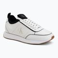 Încălțăminte pentru femei Calvin Klein HW0HW02994 Retro Runner Sock Patch Leather bright white/black
