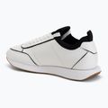 Încălțăminte pentru femei Calvin Klein HW0HW02994 Retro Runner Sock Patch Leather bright white/black 3