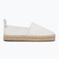 Espadrile pentru femei Calvin Klein HW0HW02931 Oblique Canvas Off White 2