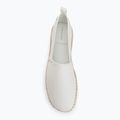 Espadrile pentru femei Calvin Klein HW0HW02931 Oblique Canvas Off White 5