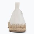 Espadrile pentru femei Calvin Klein HW0HW02931 Oblique Canvas Off White 6