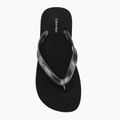 Șlapi pentru femei Calvin Klein HW0HW02956 Tpu Metallic triple black 5
