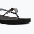 Șlapi pentru femei Calvin Klein HW0HW02956 Tpu Metallic triple black 7