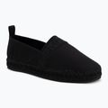 Espadrile pentru femei Calvin Klein HW0HW02934 Oblique Webbing Triple Black