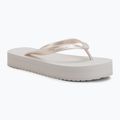 Șlapi pentru femei Calvin Klein HW0HW03120 Flatform silver