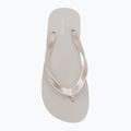 Șlapi pentru femei Calvin Klein HW0HW03120 Flatform silver 5