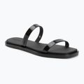 Șlapi pentru femei Calvin Klein HW0HW02963 Jelly Doub Bar Shiny triple black