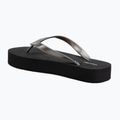 Șlapi pentru femei Calvin Klein HW0HW03120 Flatform triple black 3