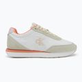Încălțăminte pentru femei Calvin Klein YW0YW01990 Retro Runner Lace Up Nylon Mg brilliant white/light cashew/pink 2