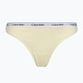 Tanga pentru femei Calvin Klein LV00QD5209 Thong 3 pairs shoreline/snow heather/pear sorbe 2