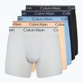 Boxeri pentru bărbați Calvin Klein LV00NB4413 Brief 5 pairs light cast/shoreline/peach bliss/bl