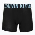 Boxeri Calvin Klein 000NB3609A Boxer Brief 3 perechi black w/harbor mist logo/black w 2
