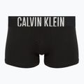 Boxeri Calvin Klein 000NB3609A Boxer Brief 3 perechi black w/oatmeal logo/black w/age 2