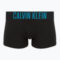 Boxeri Calvin Klein 000NB3609A Boxer Brief 3 perechi black w/oatmeal logo/black w/age 3
