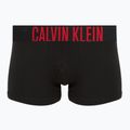 Boxeri Calvin Klein 000NB3609A Boxer Brief 3 perechi black w/oatmeal logo/black w/age 4