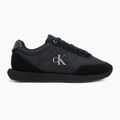 Încălțăminte pentru bărbați Calvin Klein YM0YM01361 Retro Runner Essential MIX MAT triple black 2