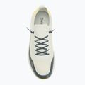 Încălțăminte pentru bărbați Calvin Klein YM0YM01457 Chunky Runner Lace Up Sock Knit vaporous white/coal/buttercup 5