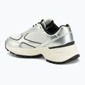 Încălțăminte pentru femei Calvin Klein YW0YW02063 Hike Runner Lace Up Mesh Mix silver/black/bright white 3