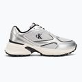 Încălțăminte pentru bărbați Calvin Klein YM0YM01402 Hike Runner Laceup Mesh Mix silver/black/marshmallow 2
